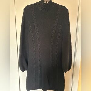 **Good Condition** Black Sweater Dress
